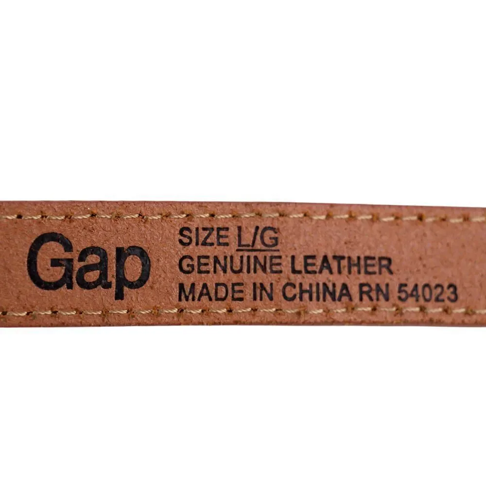 Gap BROWN RED GENUINE LEATHER 3/4